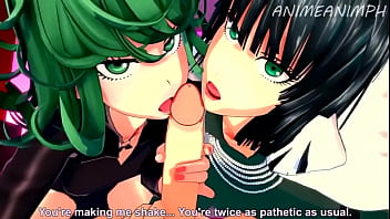 One punch Man Saitama comendo tatsumaki e sua irm&atilde_ u