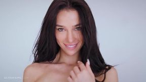 Passionate masturbation Kama Oxi gets pleasure from masturbation