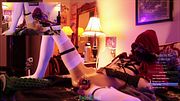 Trying Out A New Auto Cum Pump, Slow Riding On Big Dildos, and Throwing Away My Cage's Key