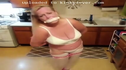 Cute Milf Stands And Struggles  Kinky4Ever