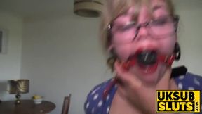 UKSubSluts com - Chubby beauty Madison Stuart′s relentless ramming session