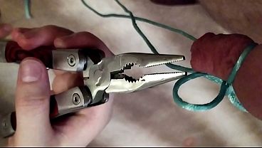 Foreskin fetish video (tools, ropes, electric t.)