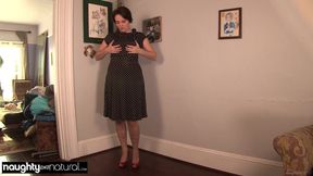 NAUGHTYNATURAL - Hairy Amateur Harley Hex XXX Housewife Solo Tease Scene