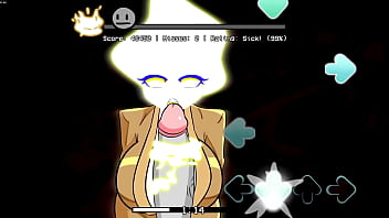 Busty anime babe gets huge 3D cock in Friday Night Funkin' SexMod