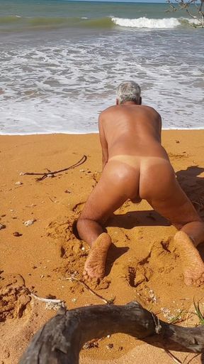 Ladysilva My Hot Ass Tanned on the Beach