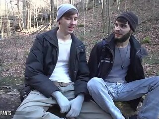 Skinny boyfriends bare flip fuck