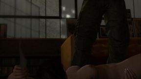 Heavy Rain: Madison in the nude in her apartment (Nude Mod)