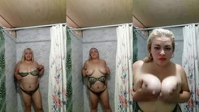 viky mostrandose un ratito