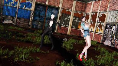 Honey Select 2 basement sex leaked with big boobs cosplay threesome