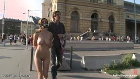 ”Big Titted human ashtray public humiliated”