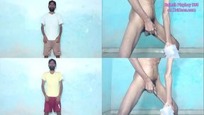 Rajesh Playboy 993 Two Pissing in the Jar Golden Shower Spanking Butt Striptease Underwear Naked