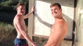 ”Sexy Bareback Action with Brysen & Barron”