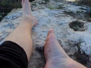 My feet after hiking - Part 2