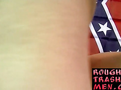 Straight Trailer Trash Boys bareback fuck for cash