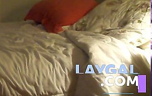 Hot Brazilian babe masturbating