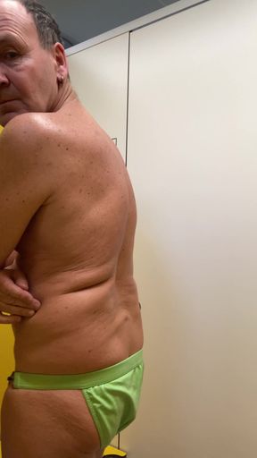 Green Tanga Swimwear