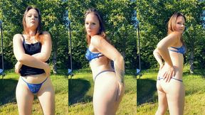 deshabillage en plein aire