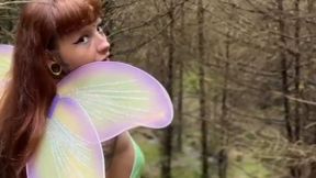 PIXIE CAUGHT MASTURBATING GETS HUGE FACIAL