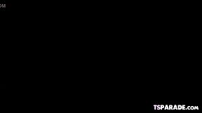 Ebony transvestite kourtney dash fucks a guy