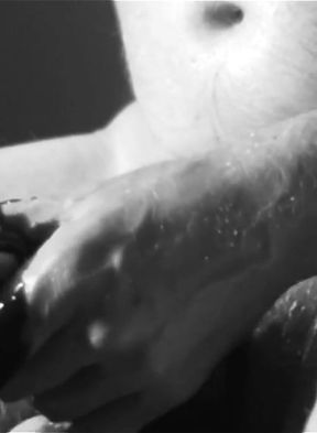 Stroking in an Armchair and Cumming Hard