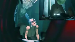 Anime Goddess Succumbs to Pleasure in Wild Public Tryst – Ahegao Overload