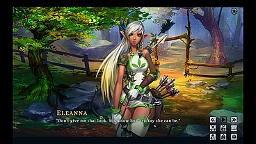 Best Elf [ HENTAI game ] Ep.1 sexy competition of dark and tanned elf !