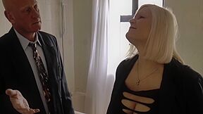 Grandparents Make Dirty Sex In The Kitchen