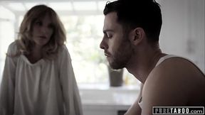 Lez's stepson helps her pick up dates in this taboo reality scenario