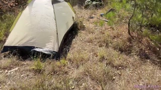 Roughly fucked a counsellor in a tent in the woods