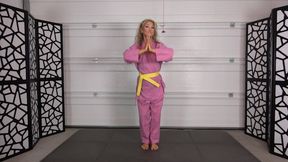 CHEYENNE EARNS HER ORANGE KARATE BELT (4K)