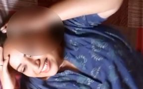 Sexy Body Indian Housewife in Nighty Fucked Hard Creampied