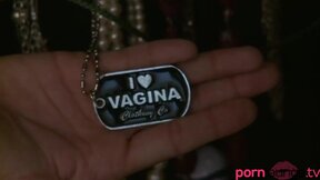 Adorable lesbian toying & licking
