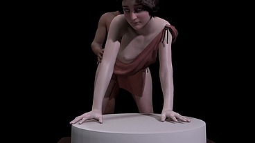 Greek Standing From the Back - 3D Porn