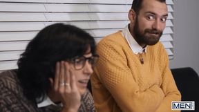 MEN - Troye Dean Sucks And Rides Luke Connors&#039; Cock, Then Jacks Off For A Steamy Climax