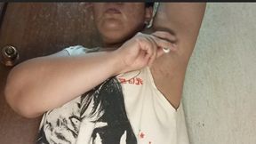 Shaving my armpits