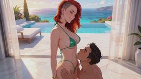 Femdom POV Stories #3B: Luxury Villa Slave Training (Animated)