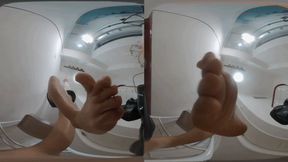 3DVR180 LELE pov flattening the short dwarf Jamie