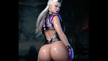 Mortal Kombat 11 - Sindel Naked showing her pussy to the world - PS5