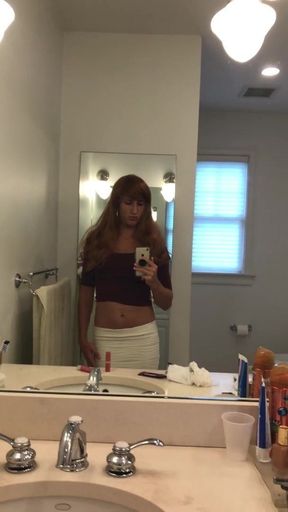 Crossdresser&#039;s First Time Dressed as Woman