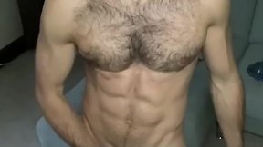 Flexing & edging alert with lydian grey masturbating bigdick