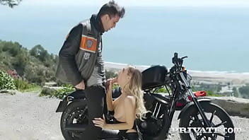 Biker chick Natalia Starr Wants Fuck &amp_ Anal