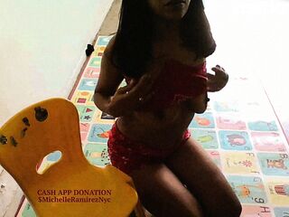 CUCKOLD WIFE SUPER PLEASED TO SUCK GIANT DONG THICK KNOB SISSY TRACTABLE COSPLAY RED