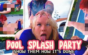 Pool Splash Party with Sabien Demonia