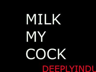 MILKIMG MY COCK WITH YOUR TONGUE (AUDIO ROLEPLAY) INTENSE DIRTY NASTY