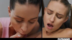 Futanari compilation: hot people with huge cocks