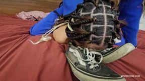 FEET DOM SMELL MY ROTTING FEET VOL #664 TEENS MEG and ALEXIA BJAY NEW MF JAN 2025 CLIP 02