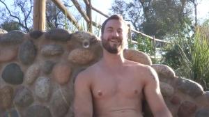 SeanCody.com: Eastern Burke having fun with balls guy on the airplane