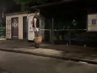 Sissy Intro and playing as street whore outside