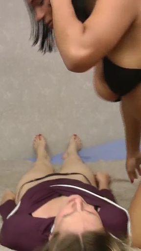 Scissor Extreme Legs - Lesbian Domination