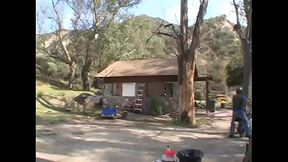 Horny white dudes gangbang beautiful black women